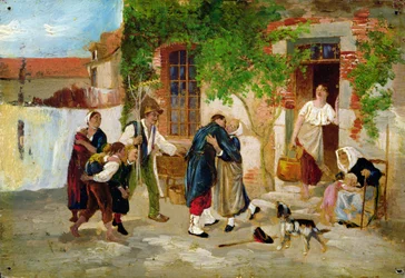 Soldatens tilbagevenden, 1873